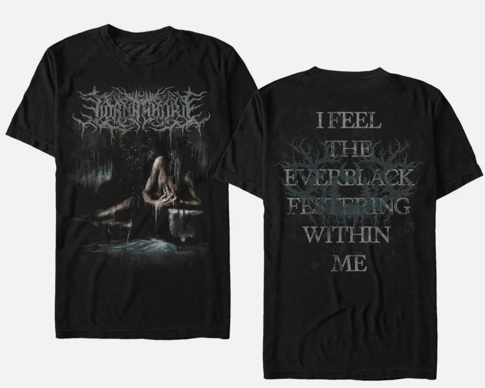 

Нова Футболка Lorna Shore I Feel The Everblack Festering Within Повний Розмір S3XL Унісекс Футболка L