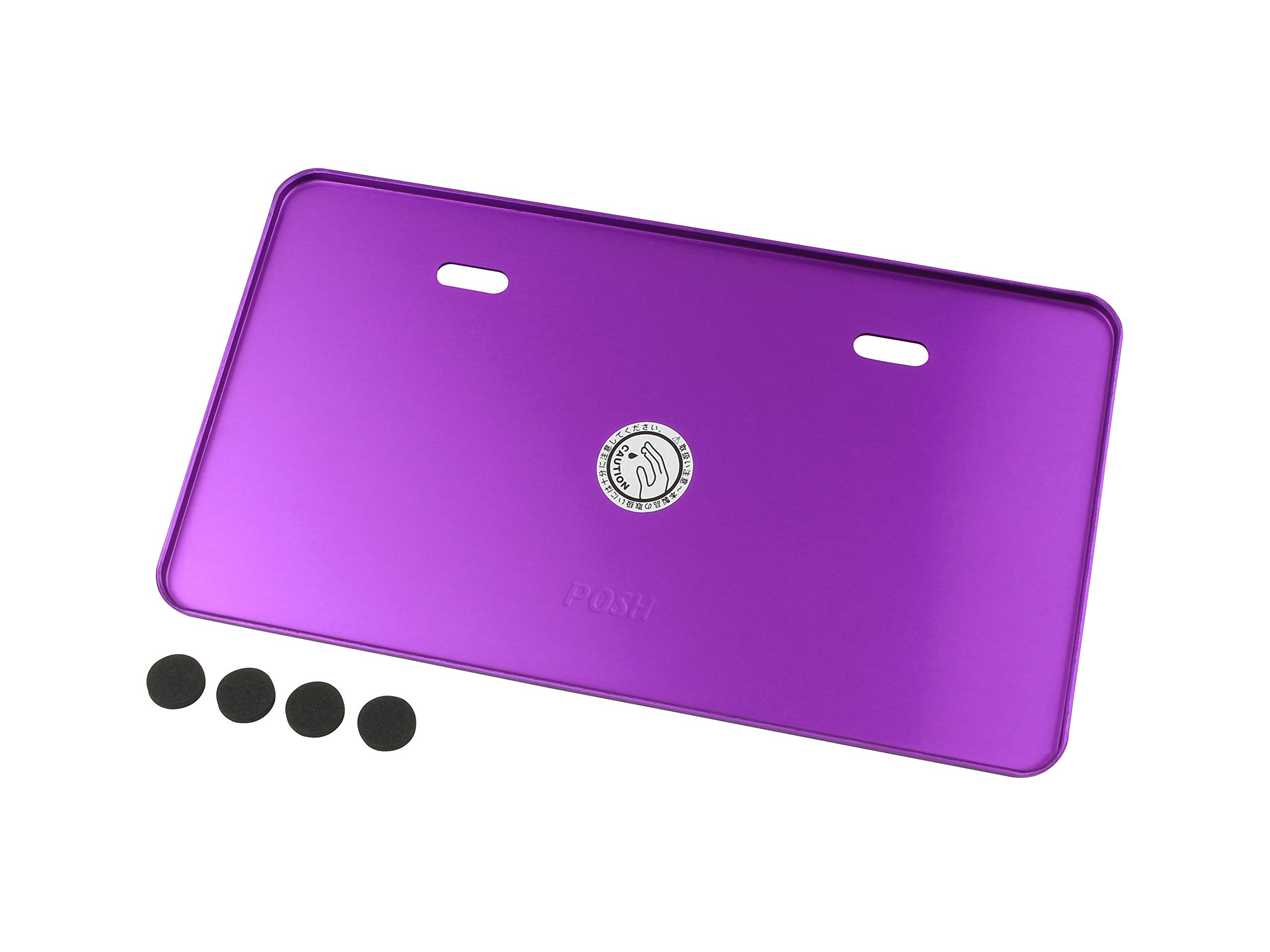 

POSH FAITH 500291-05-10 Мотоциклетные принадлежности, Алюминиевая номерная рамка для мотоциклов, Большой размер, Подходит для новых