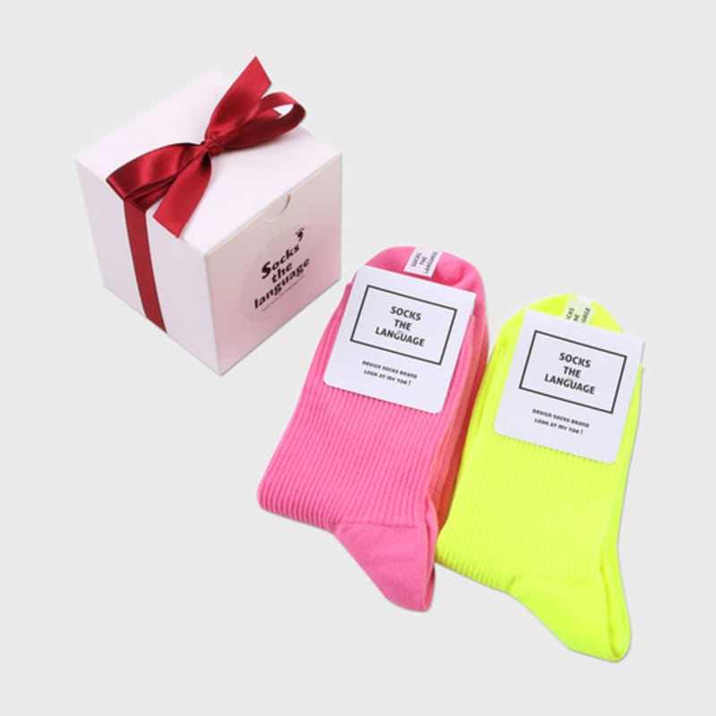 

SOCKS THE LANGUAGE Sophie Golf Socks 2SET FREE