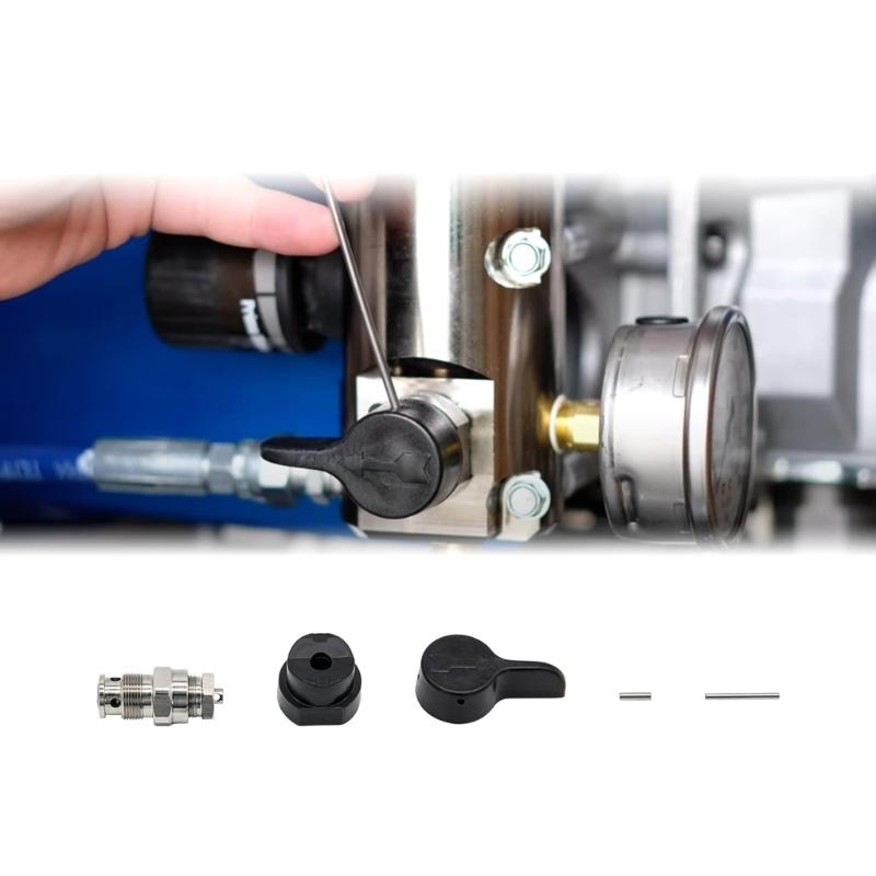 Heavy Duty Airless Sprayer Pressure Relief Drain Valves Kit for 390 395 490 495 595 Machines Corrosions Resistant Build