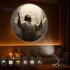 Star Projector Night Light Pigeons & Faith 2-in-1 LED Light, Flexible USB Adjustable for Car Character Projection Lamp Ceiling Bedroom, Holiday