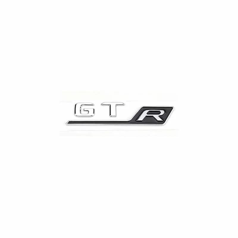 3D ABS GTR GTS GTC Logo Letter Rear Trunk Decal Emblem Badge Sticker For GT R S C GT43 GT63 C190  Car Accessories
