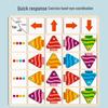 Little Fish Directional Awareness Color Matching Puzzle for Kindergarten Logical Thinking and Early Education