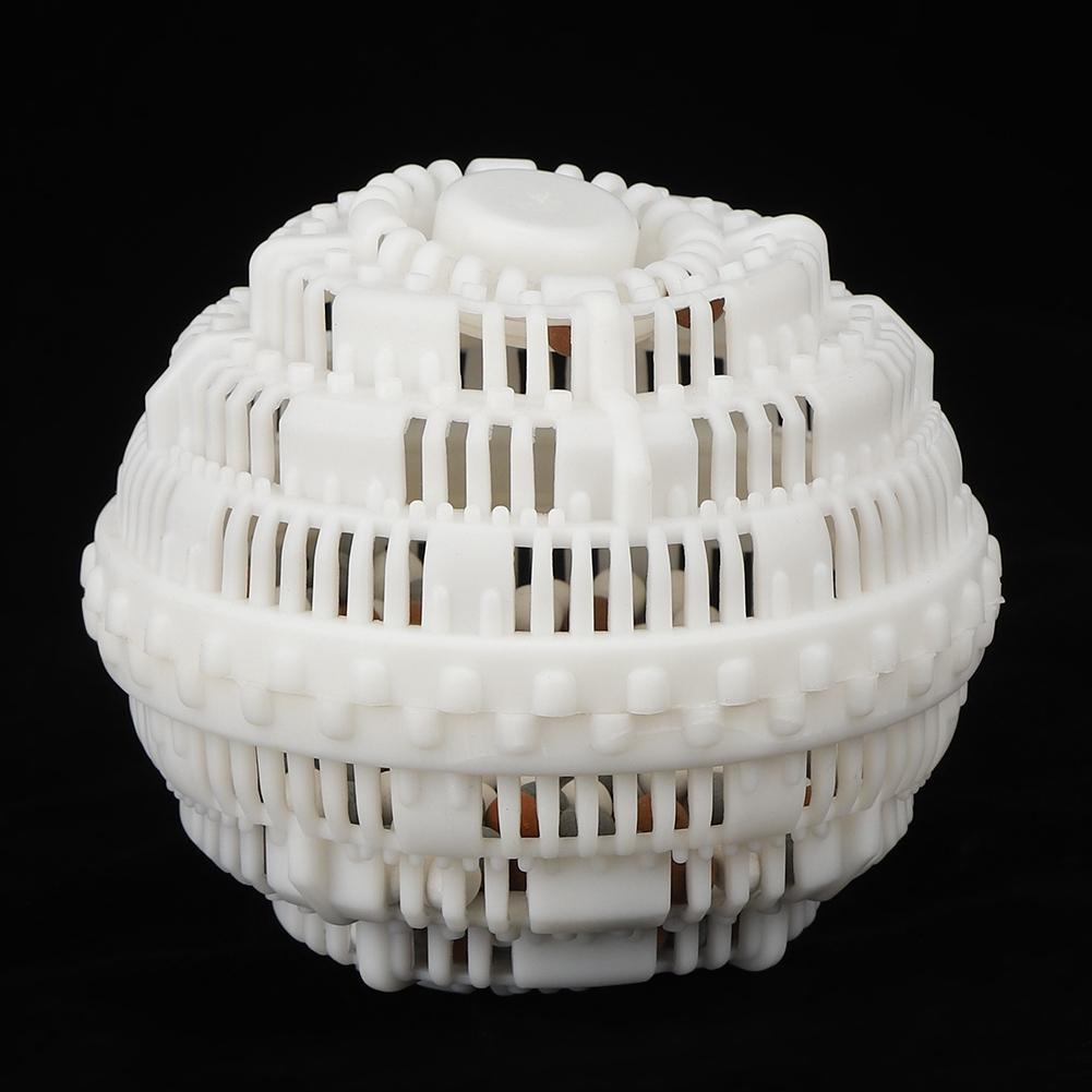 Household EcO Friendly Laundry Ball Magic Cleaning Ball for Washing Machine(White)