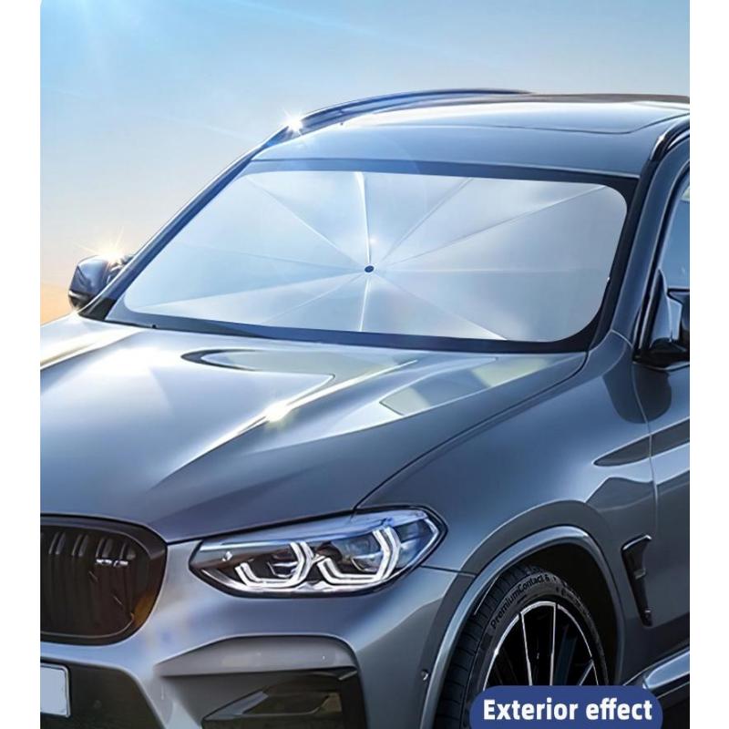 1Pc Car Sunshade Umbrella Car Sun Shade Protector Parasol Summer Sun Interior Windshield Protection Accessories For Auto Shading