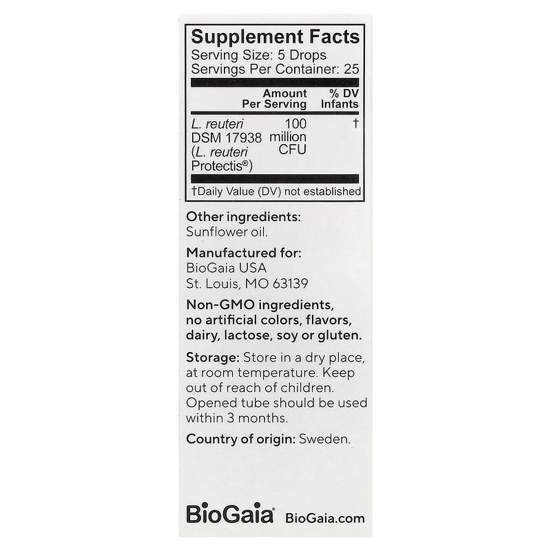 Protectis® Baby, Probiotic Drops, 100 Million CFU, 0.17 fl oz (5 ml)