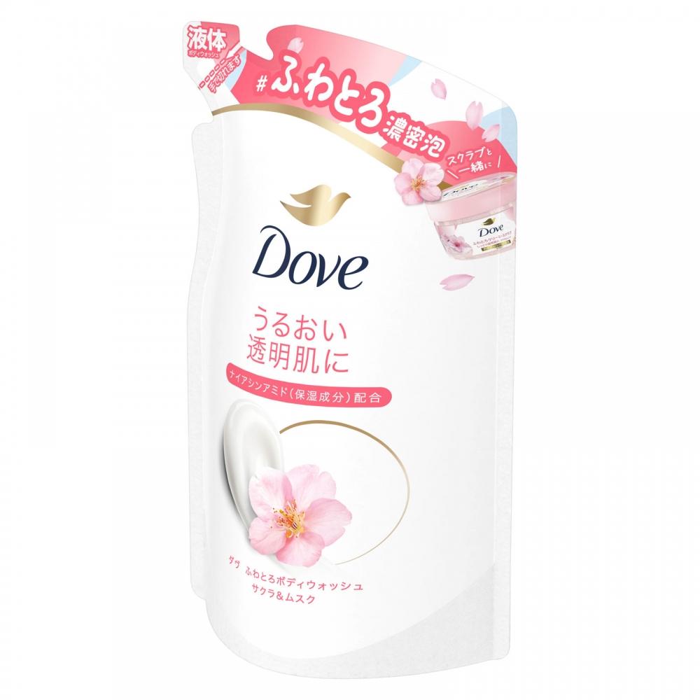 Unilever Body Wash Sakura   Musk Refill 340g