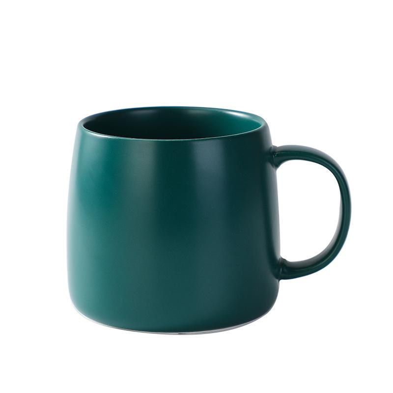 Einfache Tasse aus Keramik im nordischen Stil Kaffee Milch Tasse Büro Zuhause Frühstückstasse Zuhause Hotel Trinkbecher