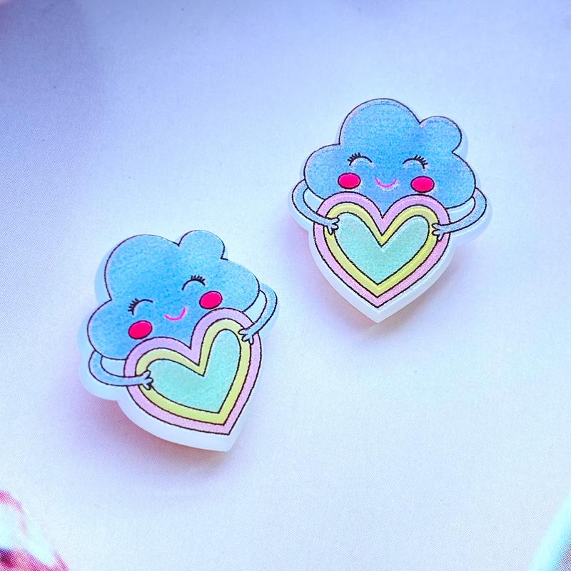 20Pcs Mini Lovely Cartoon Ice Cream Flat Back Resin Art Supply Decoration Charm Craft Hair Bow Accessories H520