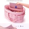 Double Travel Luggage Bag Ladies Fitness Bag Women's Handbag Lightweight Fluffy Handbag