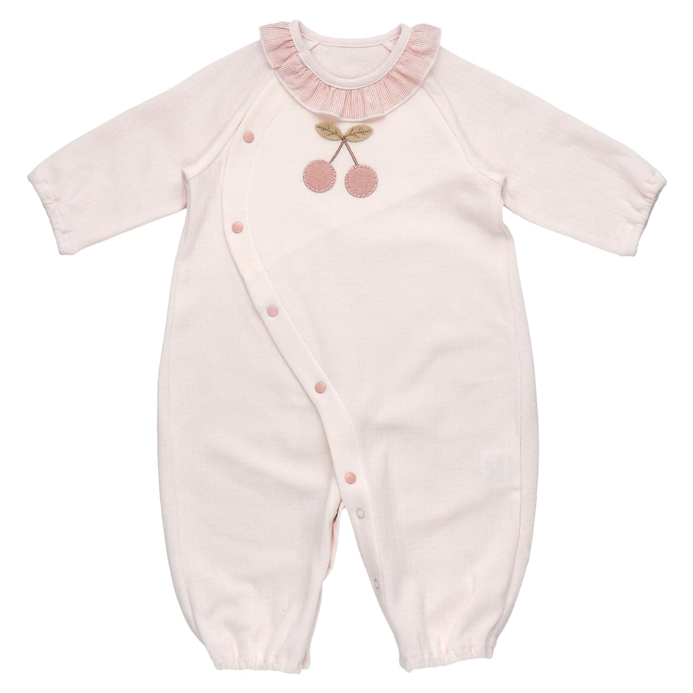 

Baby Castle Sizes Cherry Made in Japan Two-Way All, 50-70, Embroidery, розовый