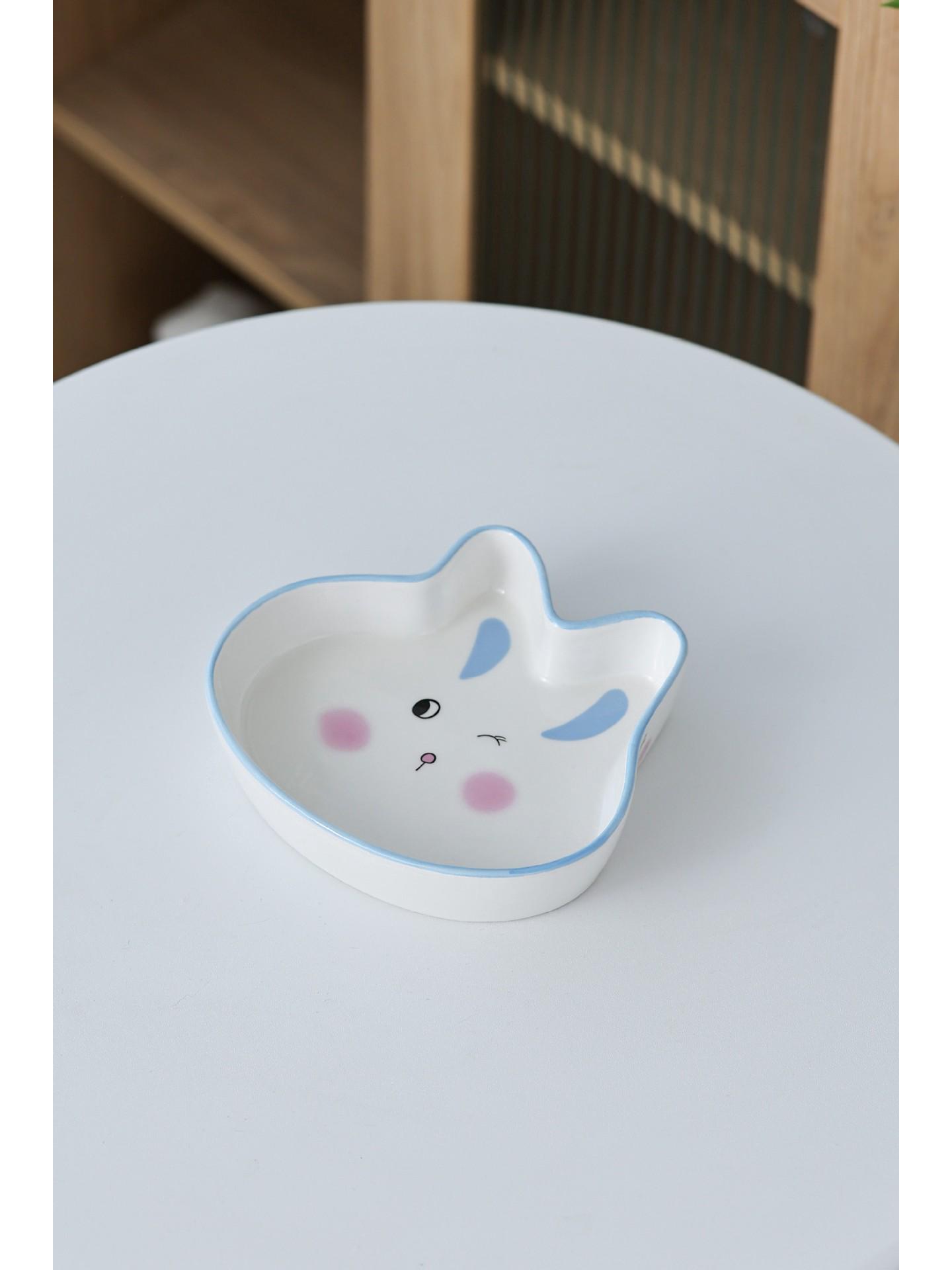 

Милая керамическая миска для кошек и собак - Антиопрокидывание, Наклонная, Для поддержки шеи