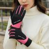 Thicked Cycling Gloves Thermal Fleece Warm Outdoor Mittens  Sports