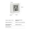 Mini thermomètre d'intérieur LCD numérique, hygromètre de température ambiante, capteur d'humidité, thermomètre d'intérieur