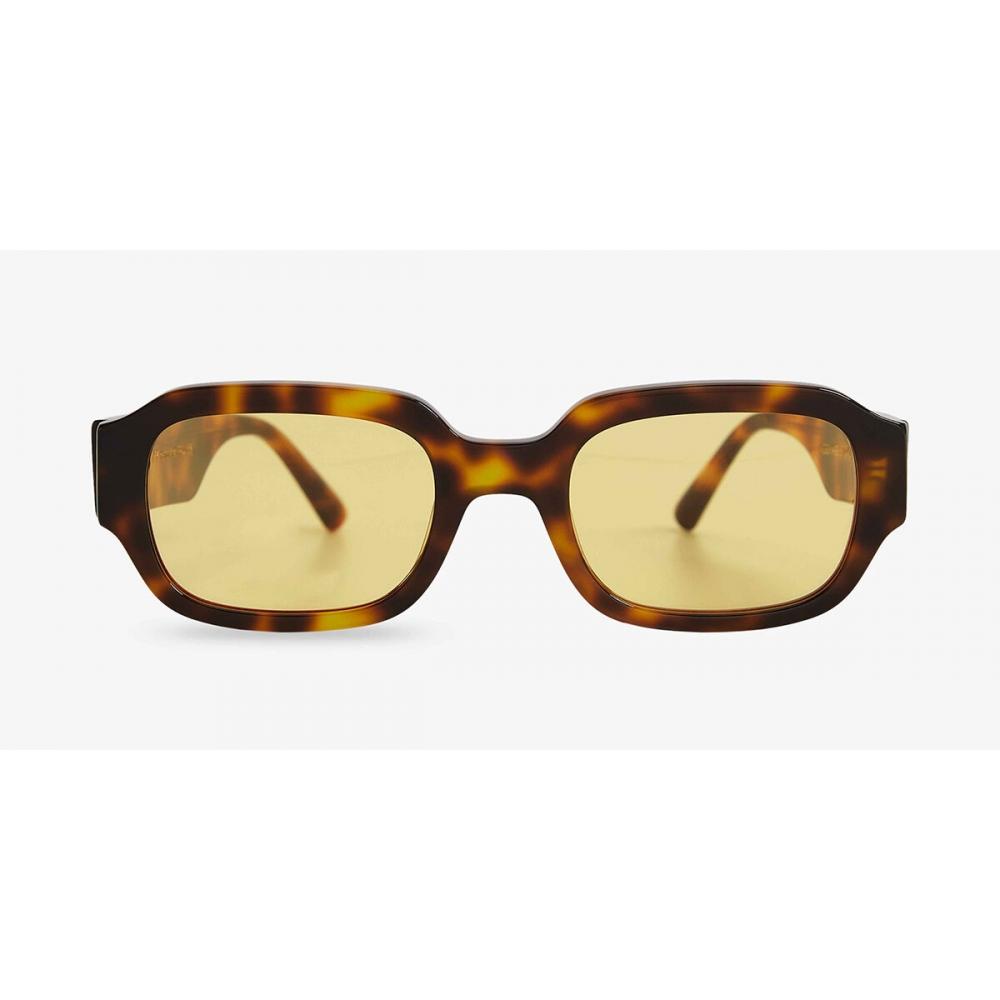 Messy Weekend Downey Tortoise Yellow Women Sunglasses