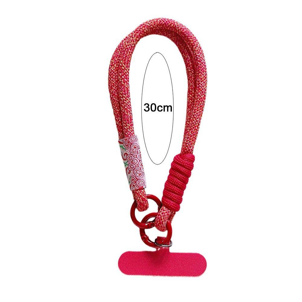 Handwoven Mobile Phone Lanyard Braided Phone Wrist Straps Universal Anti-lost Rope