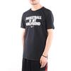 Nike T-Shirts Herren Schwarz Rundhals Mittlere Normale Passform AQ3242-010