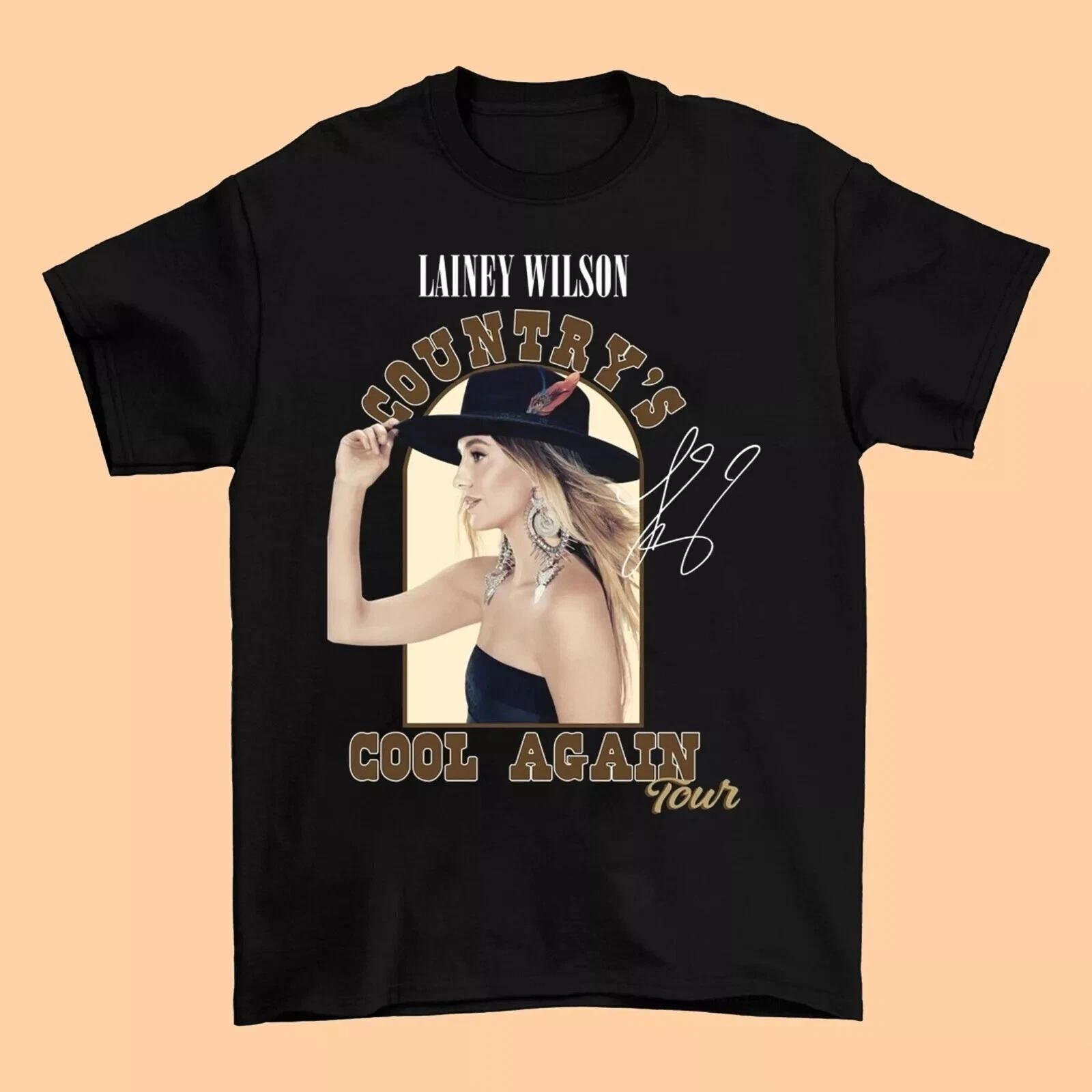 

Lainey Wilson Shirt Signature Gift For Fans Men All Size T-Shirt XL