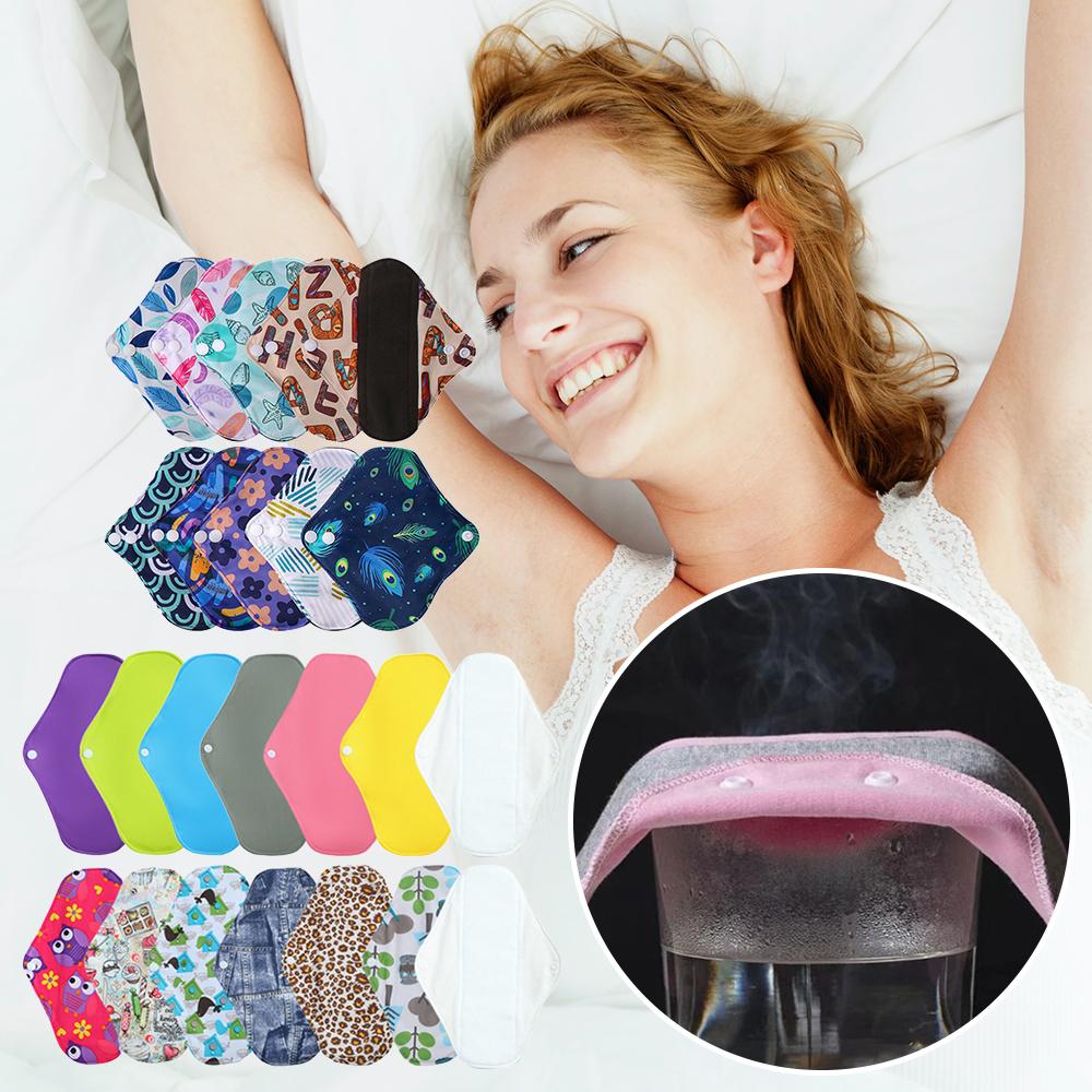 

Cotton Adult Diaper Reusable Monthly Absorbent Menstrual Durable Panty Liners 18x18cm