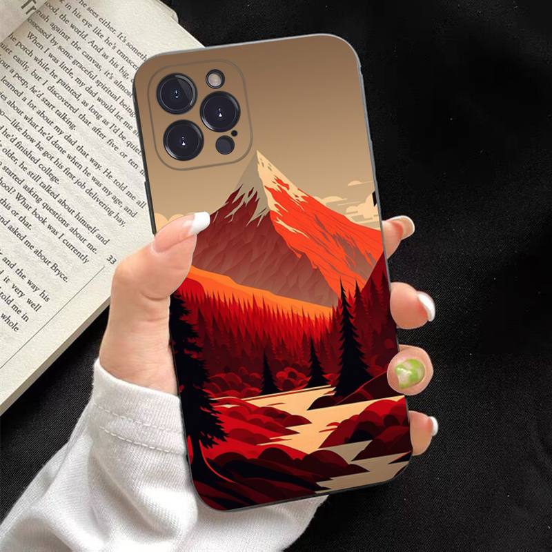 

Mountain Phone Case For iPhone Samsung Galaxy Redmi Xiaomi Oppo OnePlus Note SA 7 8 9 10 11 12 13 14 20 21 22 23 53 54 Pro Max Plus Ultra TPU Soft iPhone 6 or 6S