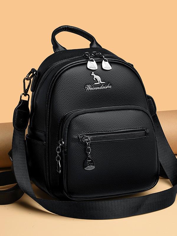 2025 Autumn/Winter Women's Multi-Compartment Large Capacity Backpack - European & American Style Shoulder Travel Bag