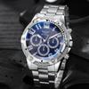 Men Business Watches Fashion Stainless Steel Band Male's Quartz Watch