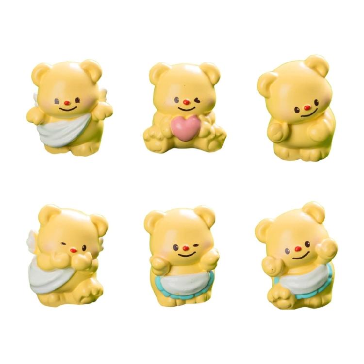Butter Bear Blind Box Internet Celebrity Hot Styles Cartoon Craft Decoration Student Children Gift