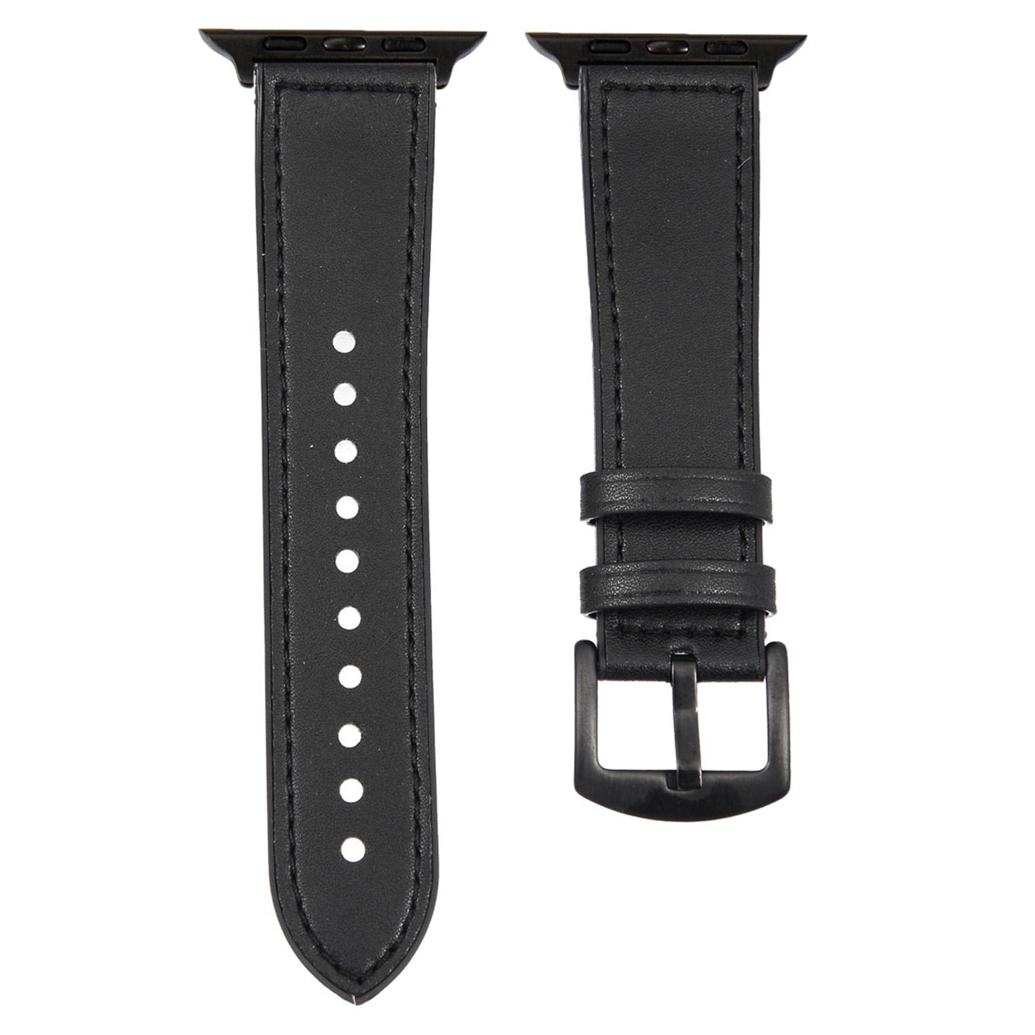 

Watch Strap for Apple Watch Series 10 42mm/9 8 7 41mm/SE (2023) SE (2022) SE 6 5 4 40mm/3 2 1 38mm Silicone Wrist Band Black