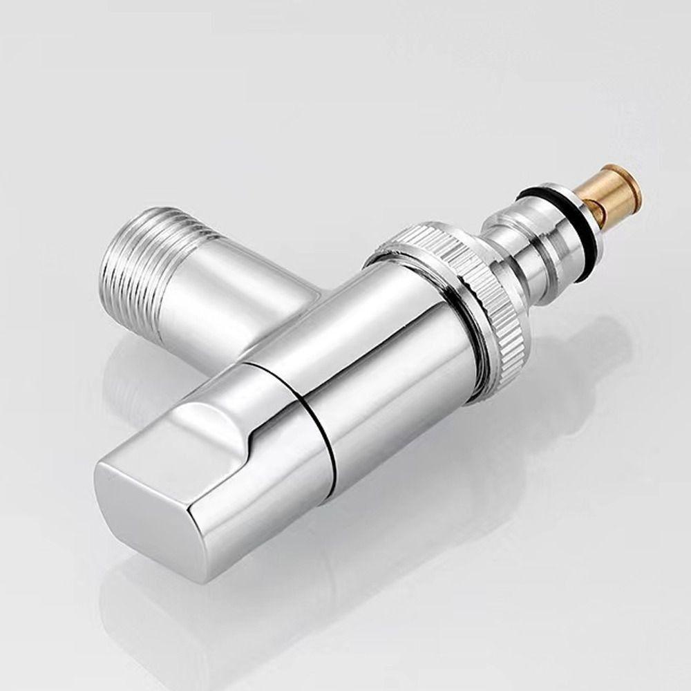 Metal Washing Machine Faucet Valve Wall Mounted Multi-function Faucet Automatic Water Stop Valve One Into One Out Dual Control