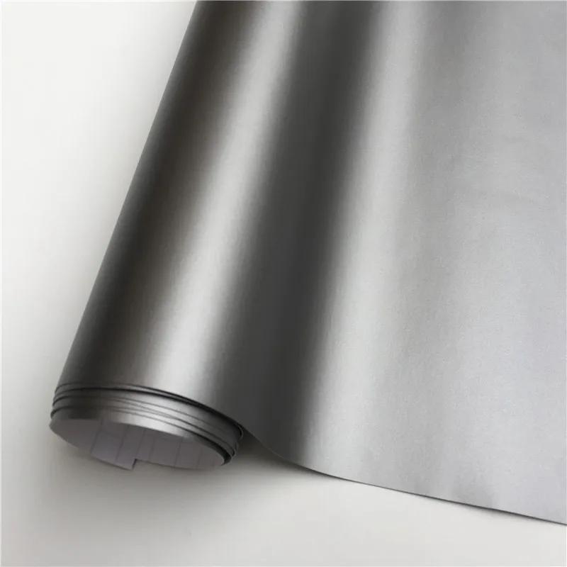 Matte Black Vinyl Film Car Wrap Foil Sticker Vehicle Wraps Console Computer Phone Cover Skin