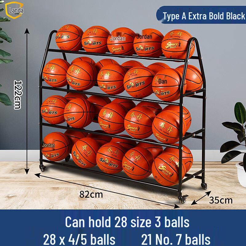 Mobile Sports Ball Storage Cart
