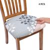 Chair Covers Dining Room Chair Protector Slipcovers Christmas Decoration 4PCS
