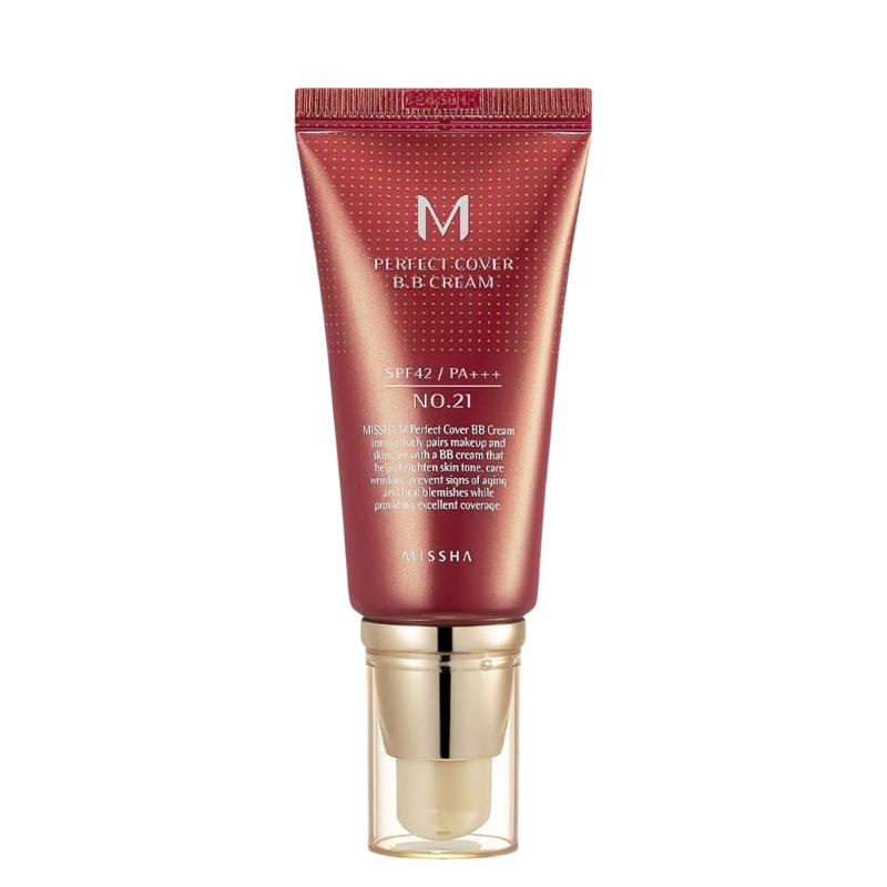 M Perfect Cover BB Cream SPF42 PA+++ #21 (Light Beige)