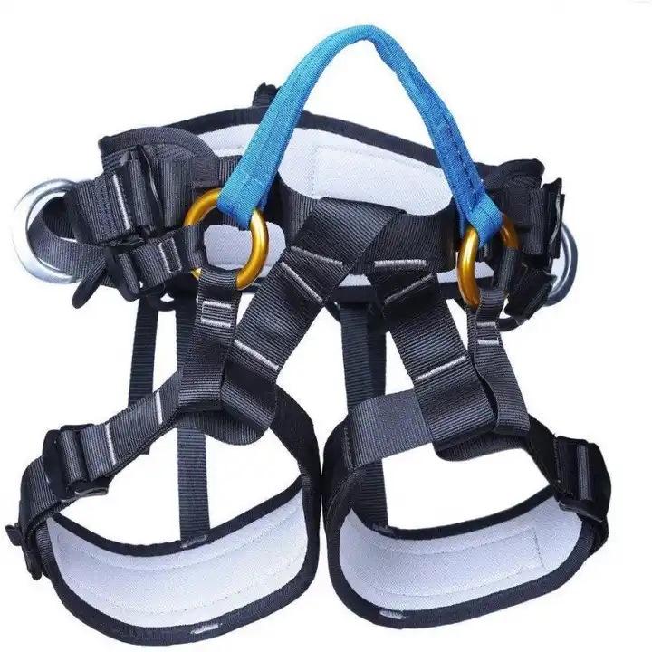 High-Altitude Safety Harness: Fall Protection Electrician Belt with Waist Support for Outdoor Rescue & Rappelling