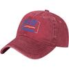 Vote Democrat Hat Washed Cotton Baseball Cap Political Slogan Adjustable Casual Dad Hat Unisex