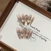 Handmade Golden Flash French Cat Eye Pearl Small Diamond Dusk Removable Wearable Armor