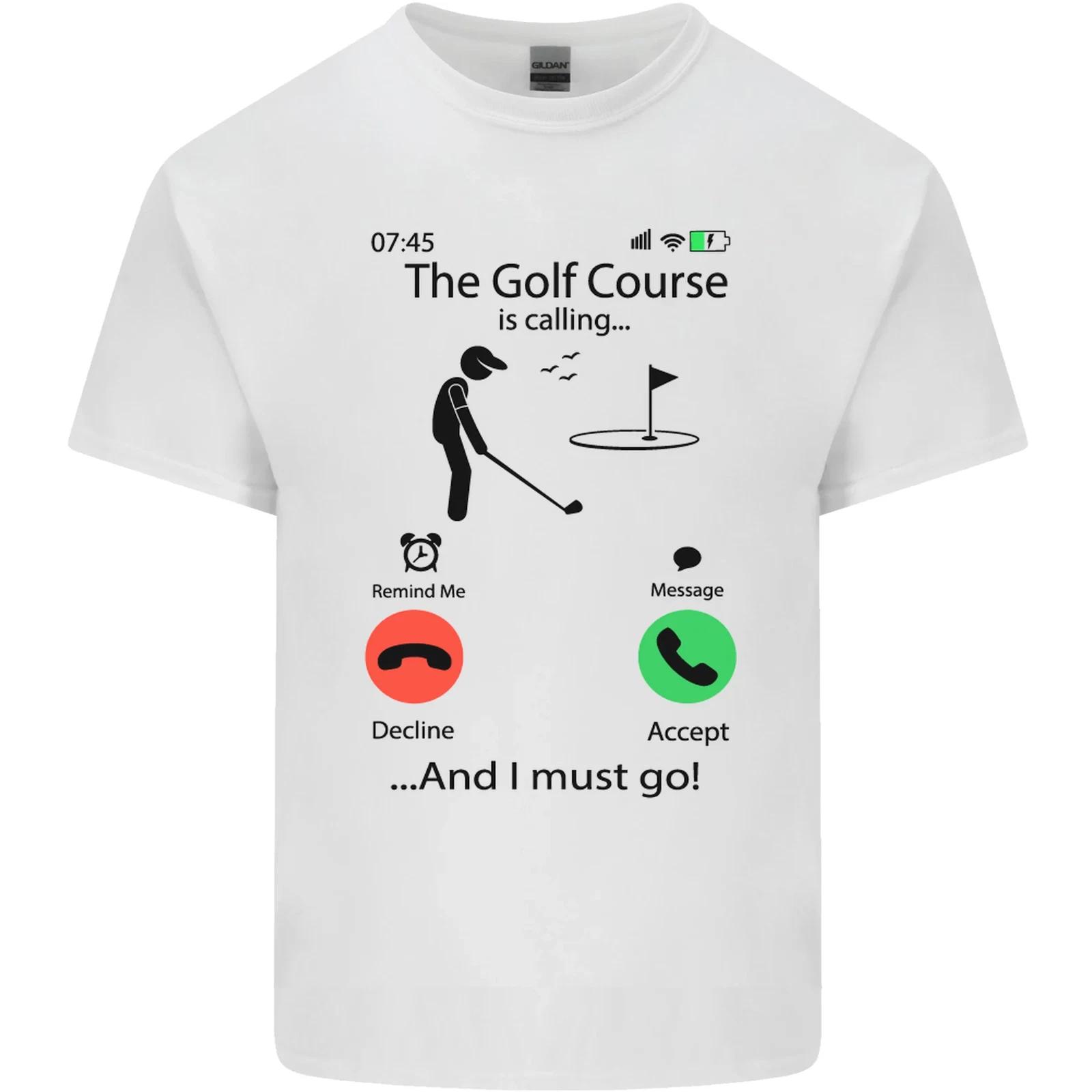 Golf Is Calling Golfer Golfing Funny Kids T-Shirt Childrens S