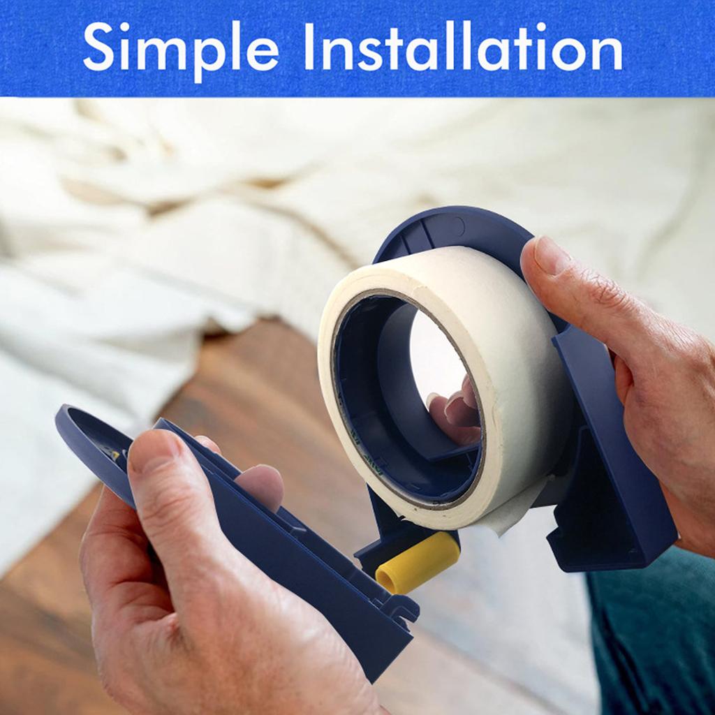 NEW Masking Tape Dispenser Masking Tape Cutting Tool Seam Tape Sticker Dispenser Machine for Masking Labeling Office Home School