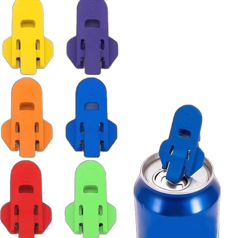 Compact Pull-Tab Bottle & Can Opener: Dustproof, Twist-off Cap Tool