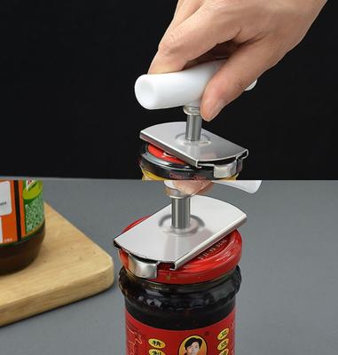 Home Stainless Steel Quick Bottle Opener Adjustable Can Opener Glasses Jar Lid Opener Kitchen Gadgets Beer Cans Accessories