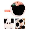 Realistic Plush Cow Toy Soft Stuffed Animal with Black & White Spots Cuddly Companion Birthday Gift for Boys Girls