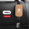 Universal Car Suede Hook High-Quality Headrest Storage Hanger For Volkswagen VW Scirocco Jetta Beetle Golf 4 5 6 Passat Polo B5