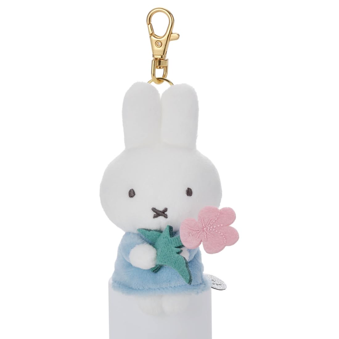 Takara Tomy Arts Bruna Miffy Bloom Little Thank You Mascot Miffy Approximately 12cm (TAKARATOMY A.R.T.S) (Violet) Height