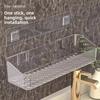 Bathroom Non-punching Wall-mounted Cosmetics Storage Rack