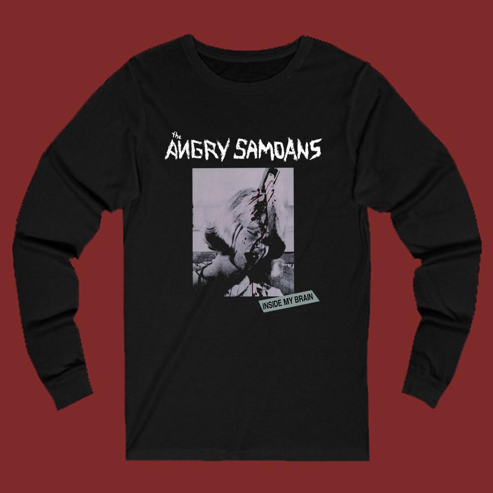The Angry Samoans Inside My Brains Black Size S-2XL L