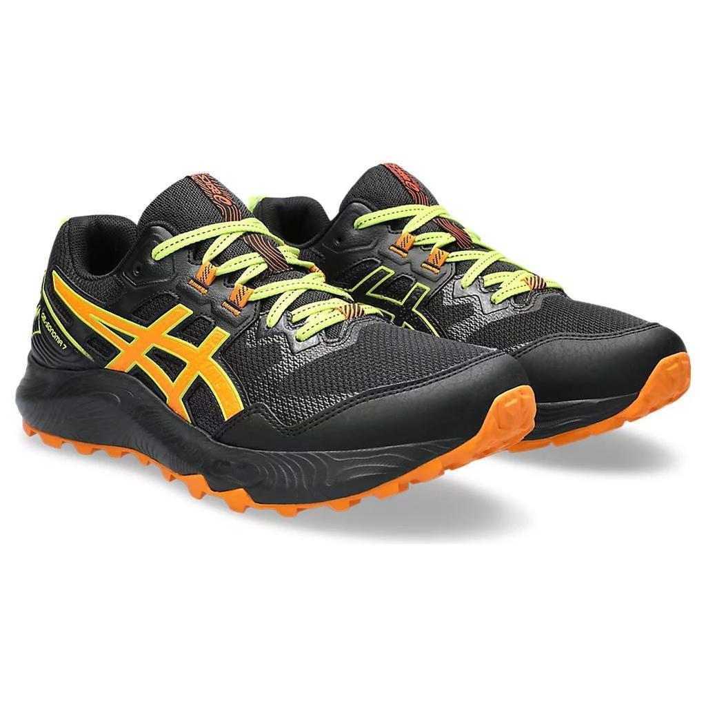 Asics Gel-Sonoma 7 Comfortable Low-Top Running Shoes Men sneakers Black Orange 1011B595-002
