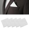 10pcs Men White Handkerchiefs From Soft Cotton Handkerchief for Maintaining Cleanliness and Fashionable