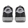 Nike Air Force 1 Low Crater Flyknit Black White Melange