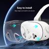 For Quest 3S Transparent Protective Case – Anti-Scratch, No Signal Blocking, Easy-Clean VR Cover