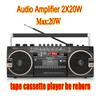 DC 9-12V Bluetooth 5.0 FM Radio Kit Auto MP3 Audio Decoder Board Empfänger 3,5mm USB AUX WMA WAV Format TF Karte Musikwiedergabe-Kit